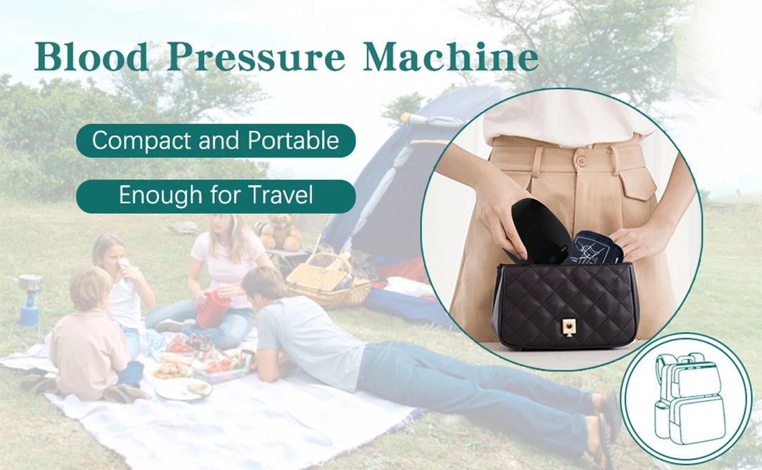 Kingclinic Portable Arm Digital Blood Pressure Monitor