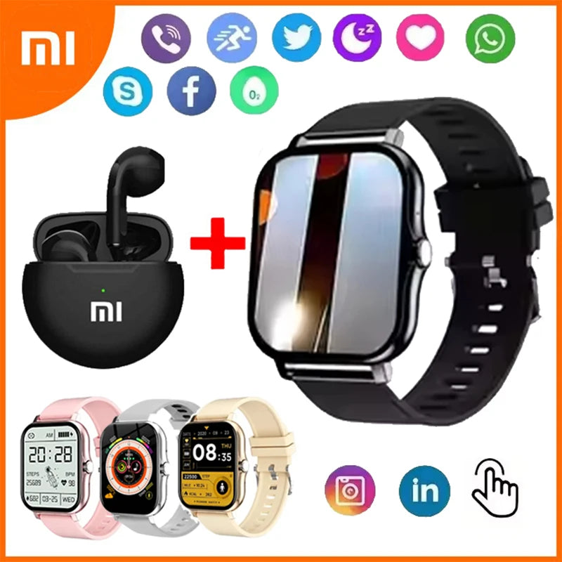 Xiaomi Smart Watch – Fitness & Heart Rate Monitor, Waterproof for Android