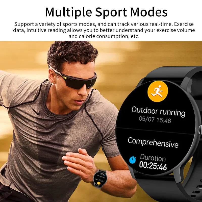 LIGE Full Touch Sport Smart Watch