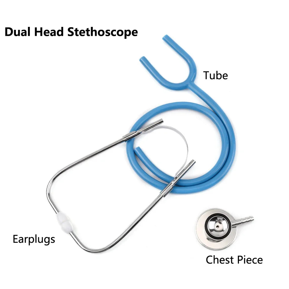 Dual Head Stethoscope – Professional Medical Equipment for Doctors & Students