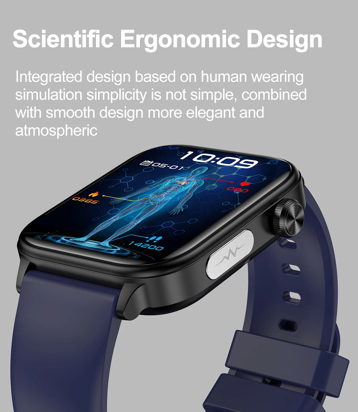 LIGE 2025 Smart Watch – ECG+PPG AI Health Diagnose Tracker for Men & Women