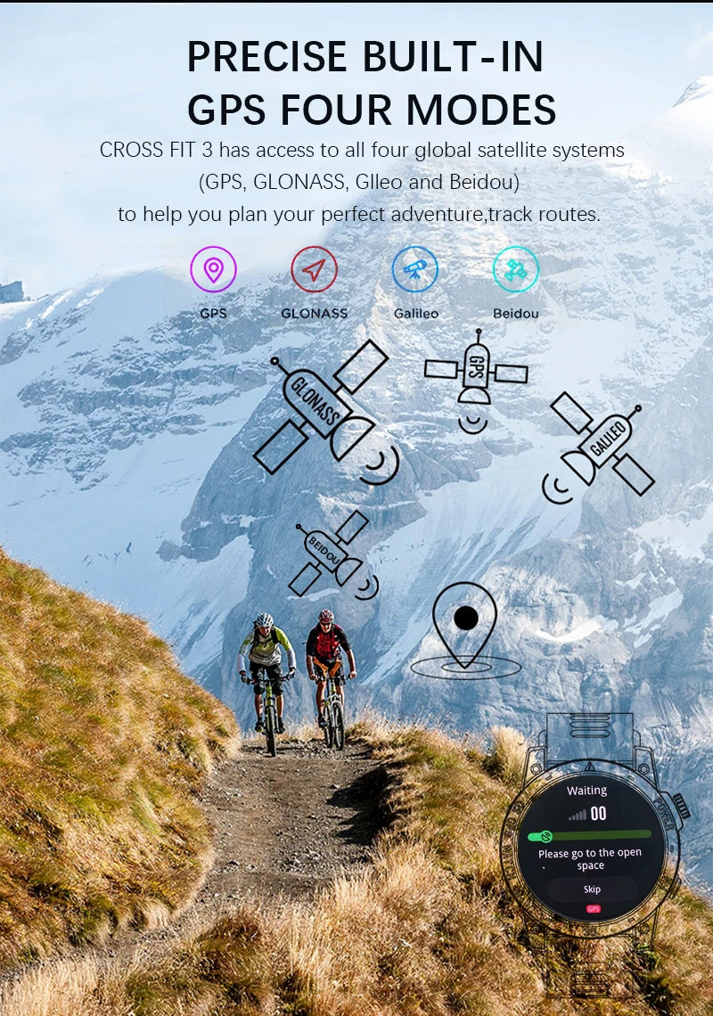 NORTH EDGE 2025 GPS Sport Smart Watch