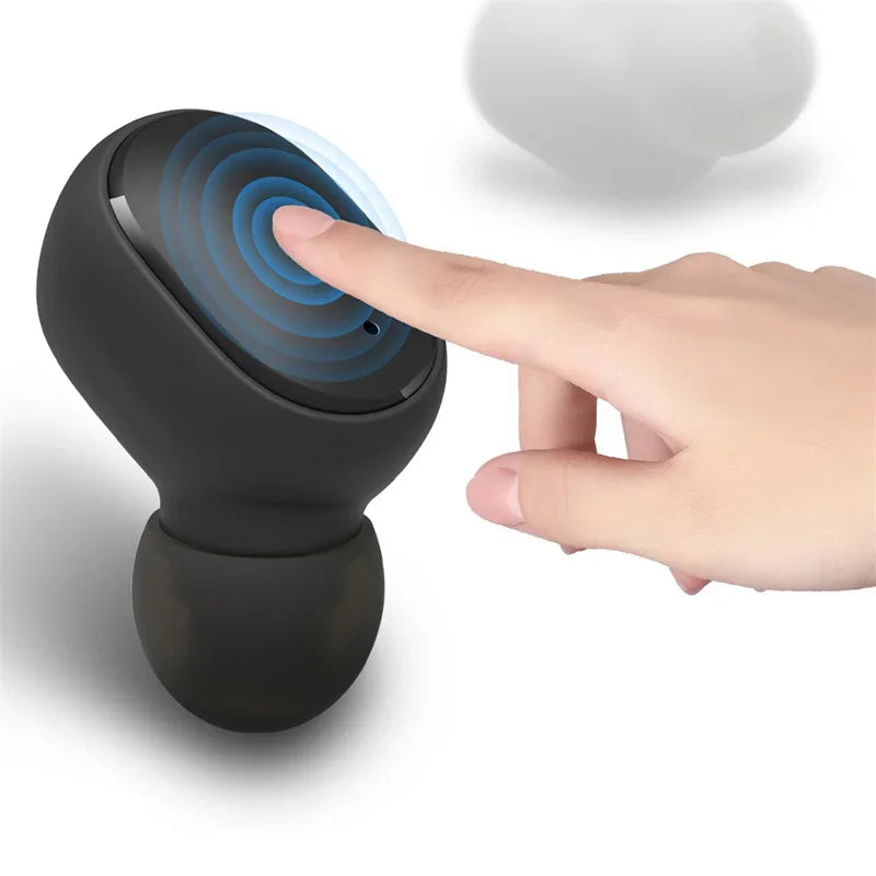 TWS E6S Wireless Bluetooth Earphones By Mic LED Display Stereo Noise Cancelling Headset With Charging Cable For All Smartphone