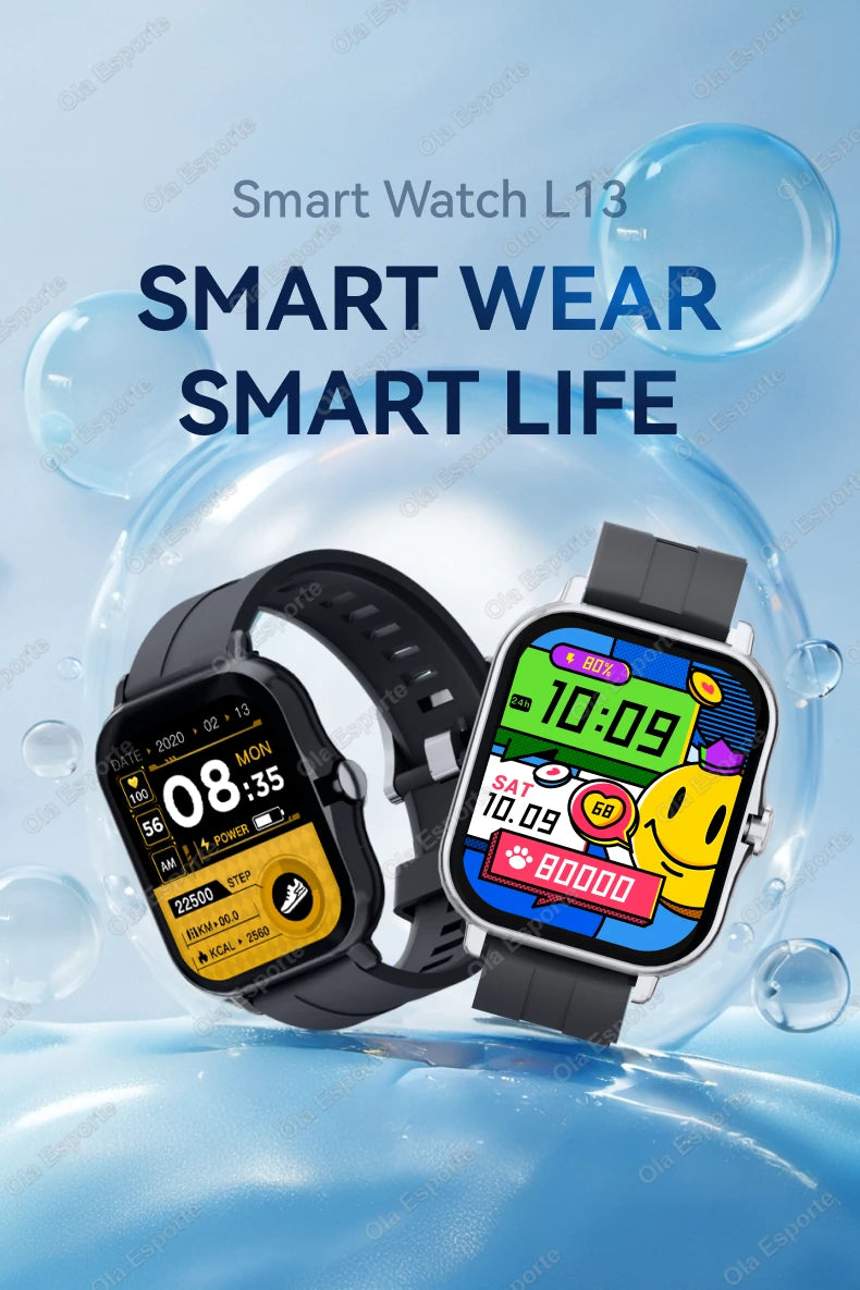 1.83" Full Touch Smart Watch – Sports & Fitness