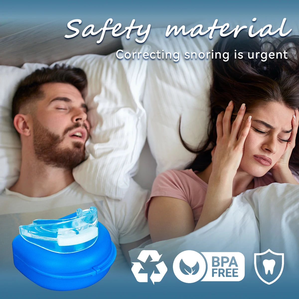 Adjustable Anti-Snoring Mouth Guard