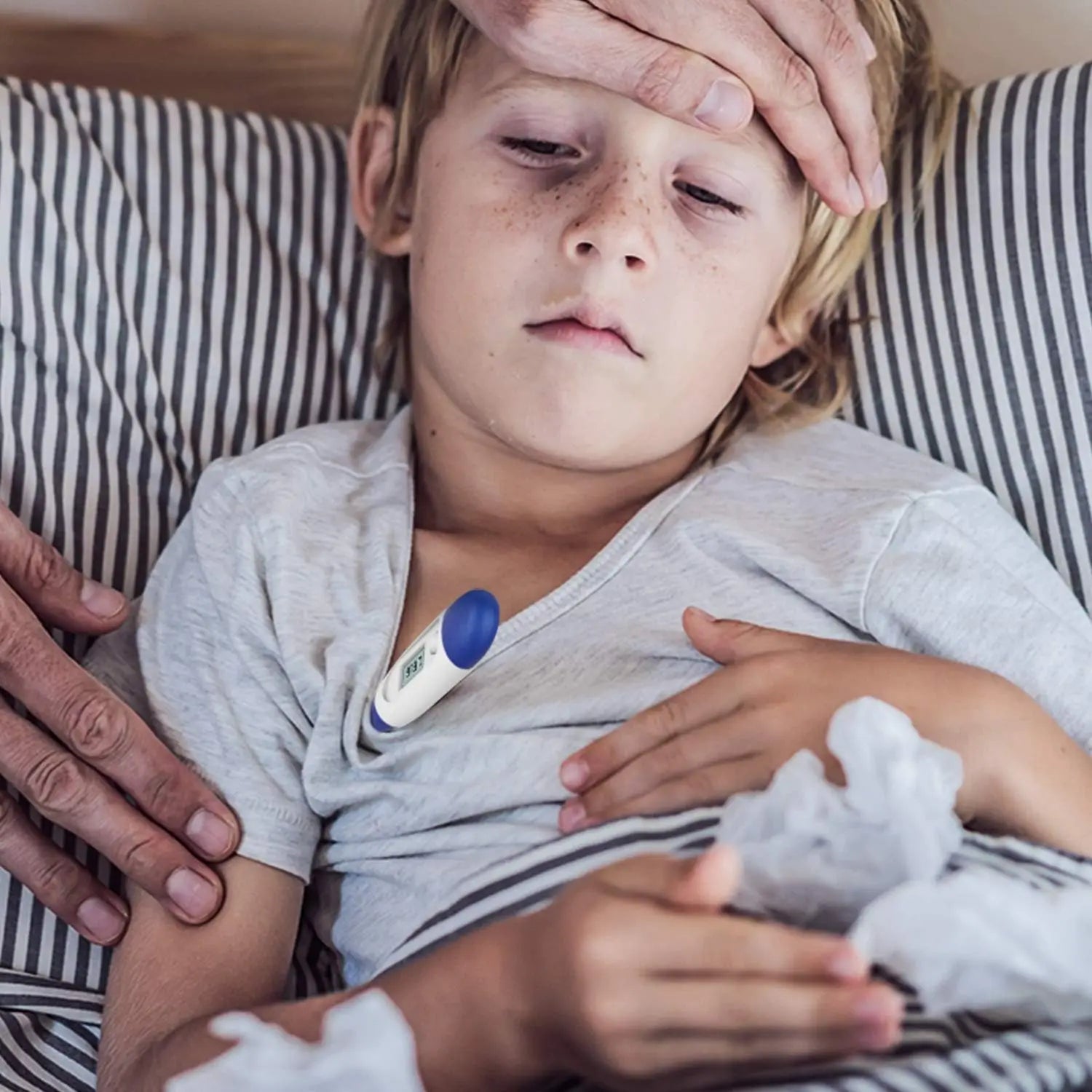 Digital Oral Thermometer – Fast 15-Second Reading