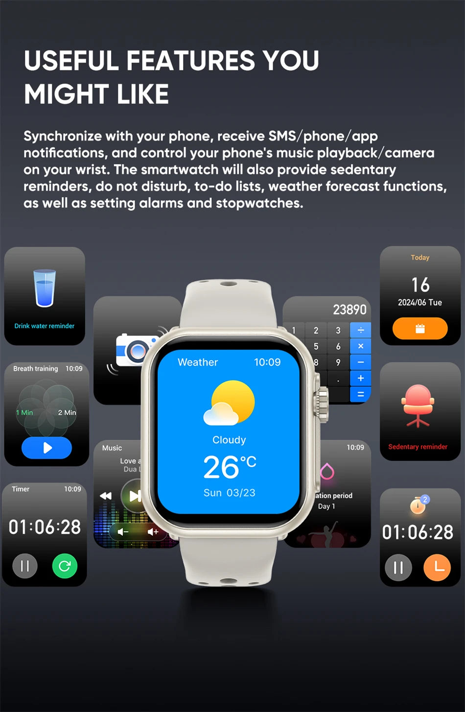 Watch Ultra 2 SE – AMOLED Smart Fitness Watch