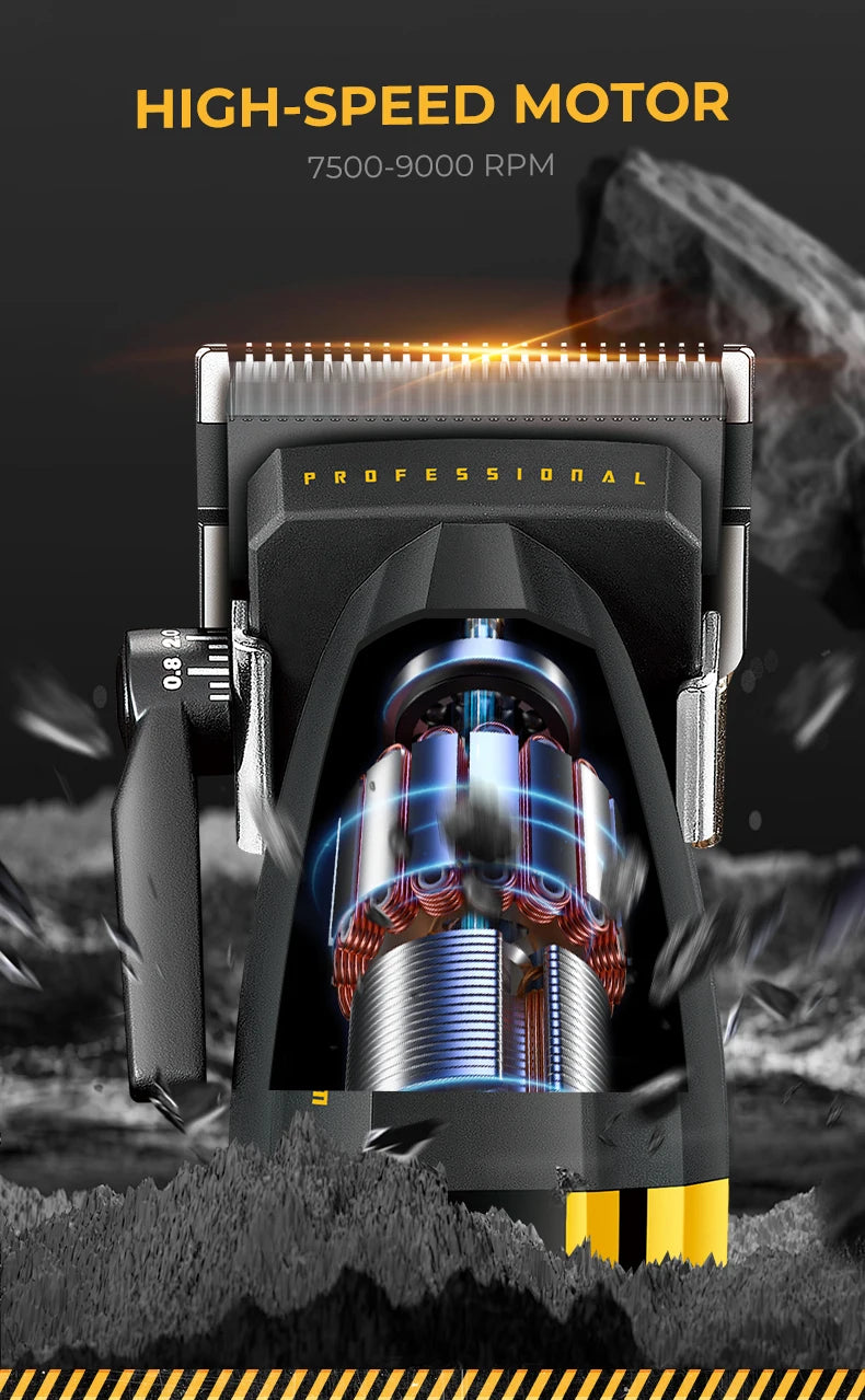 VGR V-285 Professional Hair Clipper – Cordless Barber Trimmer 9000 RPM