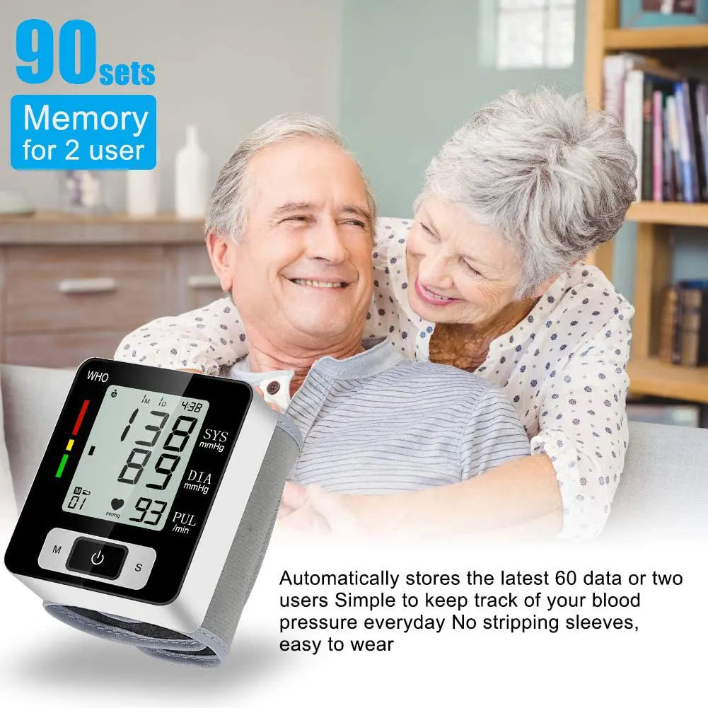 Digital Wrist Blood Pressure Monitor