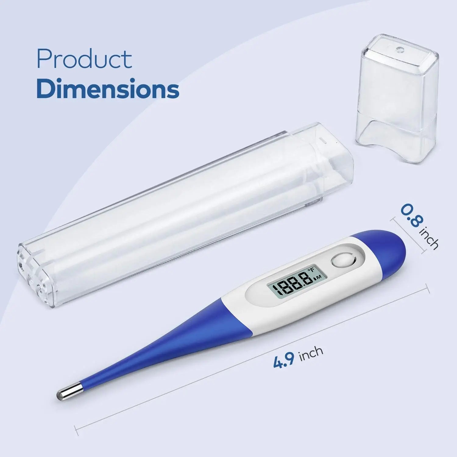 Digital Oral Thermometer – Fast 15-Second Reading