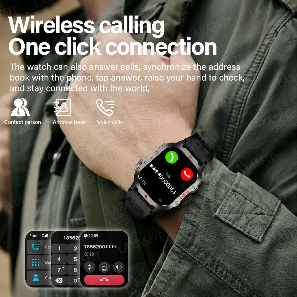 LAXASFIT 2.01" HD Smart Watch